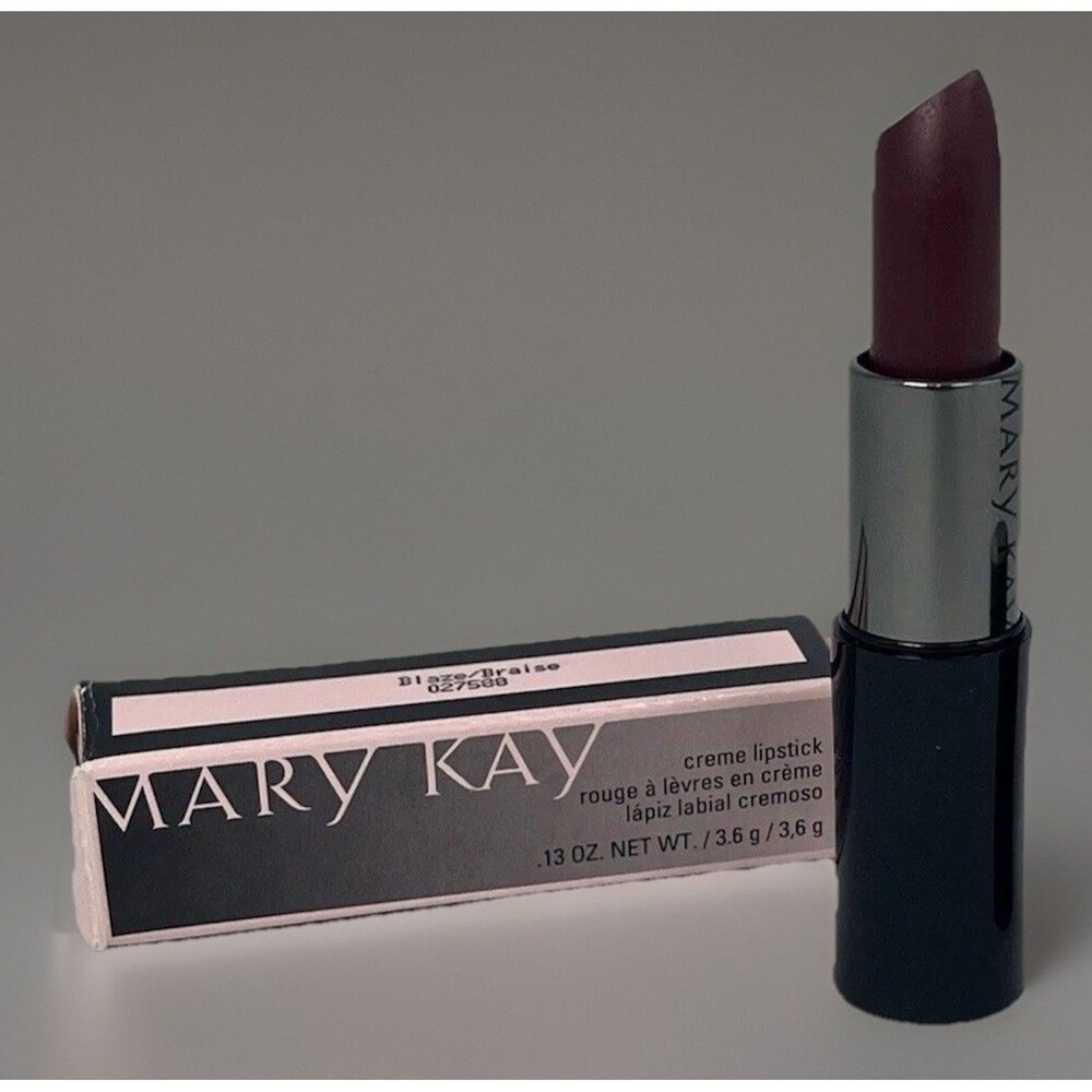 Mary Kay Creme Lipstick  BLAZE  027588  NIB  **Discontinued** New Old Stock